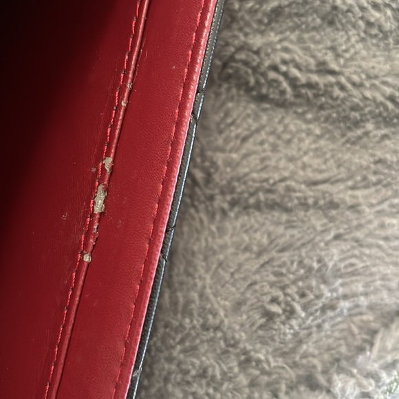 Vintage Chanel bag black leather chain strap - Picture 9 of 13